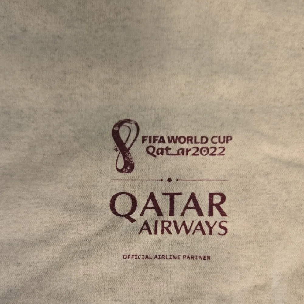 Qatar Airways FIFA Cream and Maroon Pajama Set - Picture 2 of 4